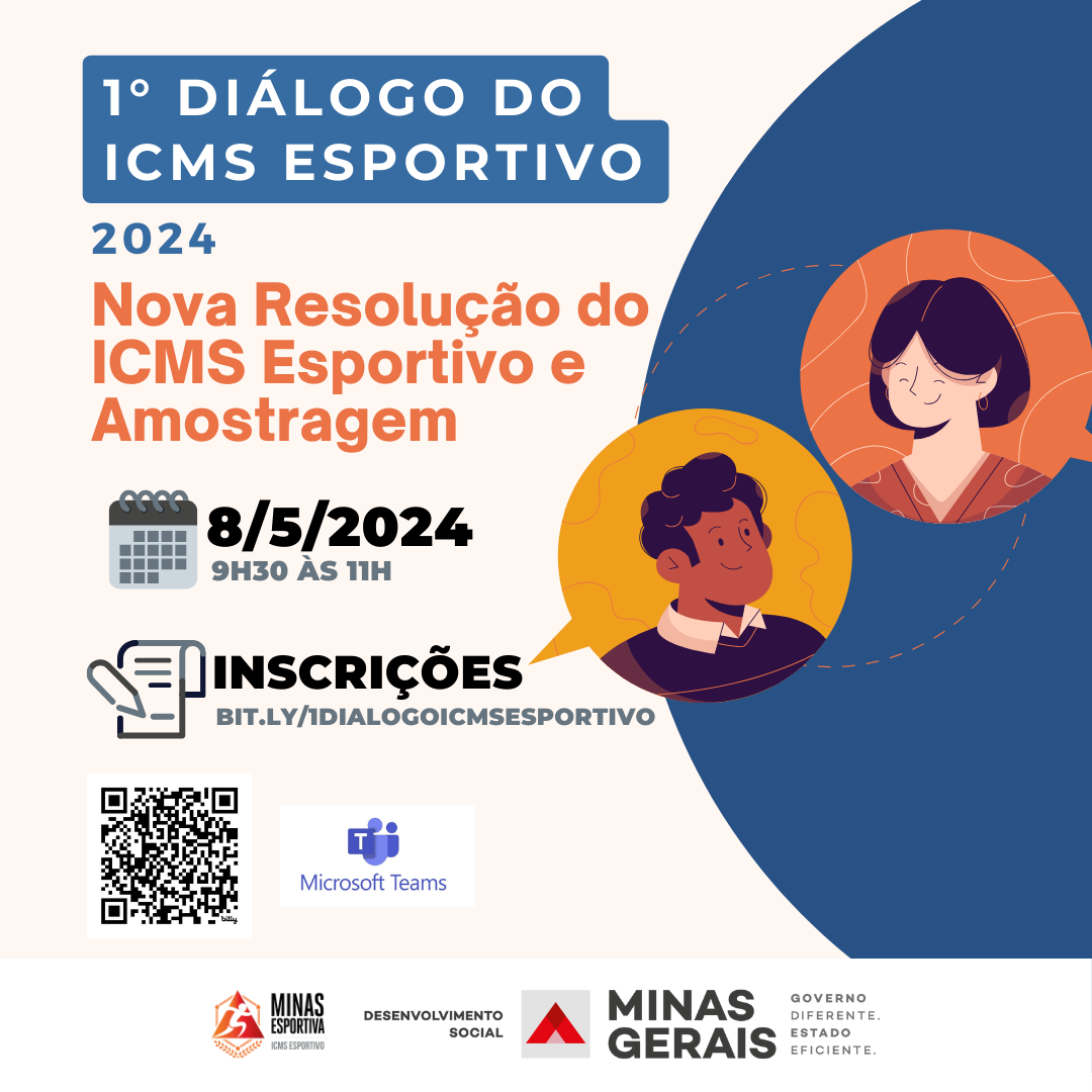 Sedese promove o 1° Diálogo do ICMS Esportivo sobre nova Resolução do mecanismo e análise por Amostragem
