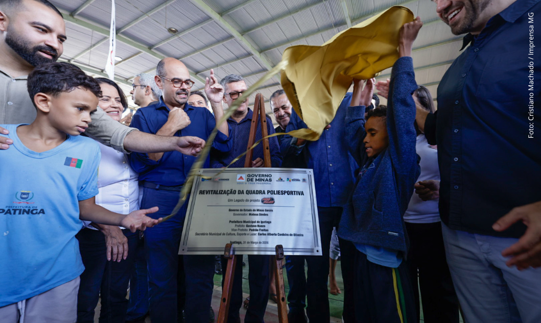 Governo de Minas vistoria instalações do programa Minas Urbano em Ipatinga