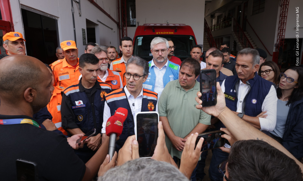 Governo de Minas reforça o apoio às cidades da Zona da Mata atingidas pelas chuvas