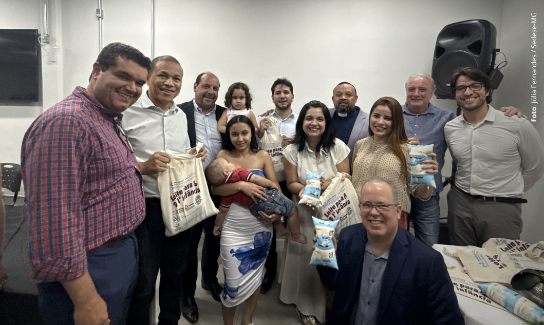 Governo de Minas lança o programa Leite para a Primeira Infância em Montes Claros