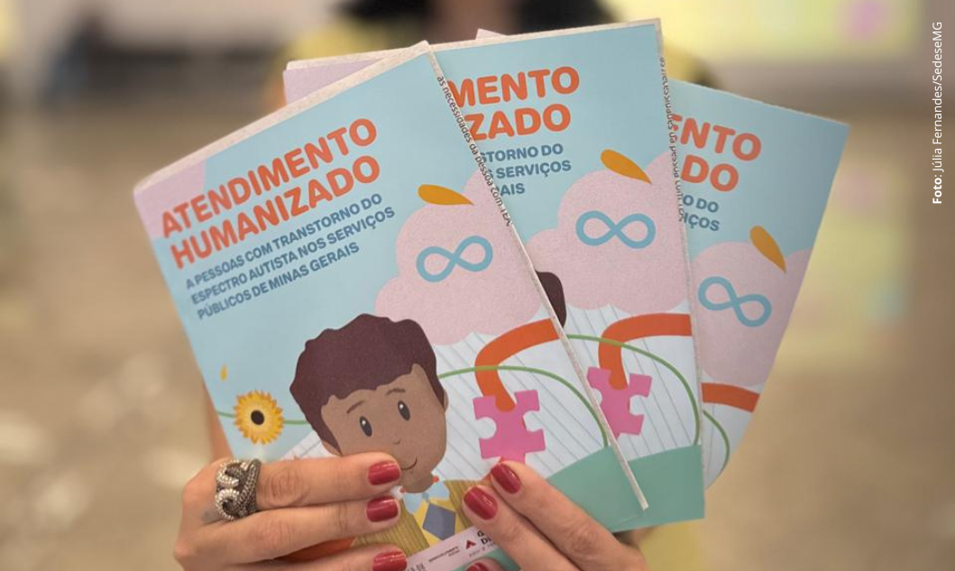 Nova cartilha orienta atendimento humanizado a pessoas com TEA no serviço público de Minas Gerais