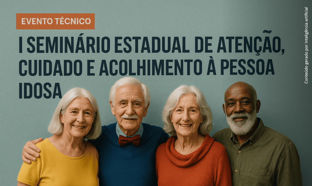 Sedese promove seminário sobre atenção, cuidado e acolhimento para a pessoa idosa