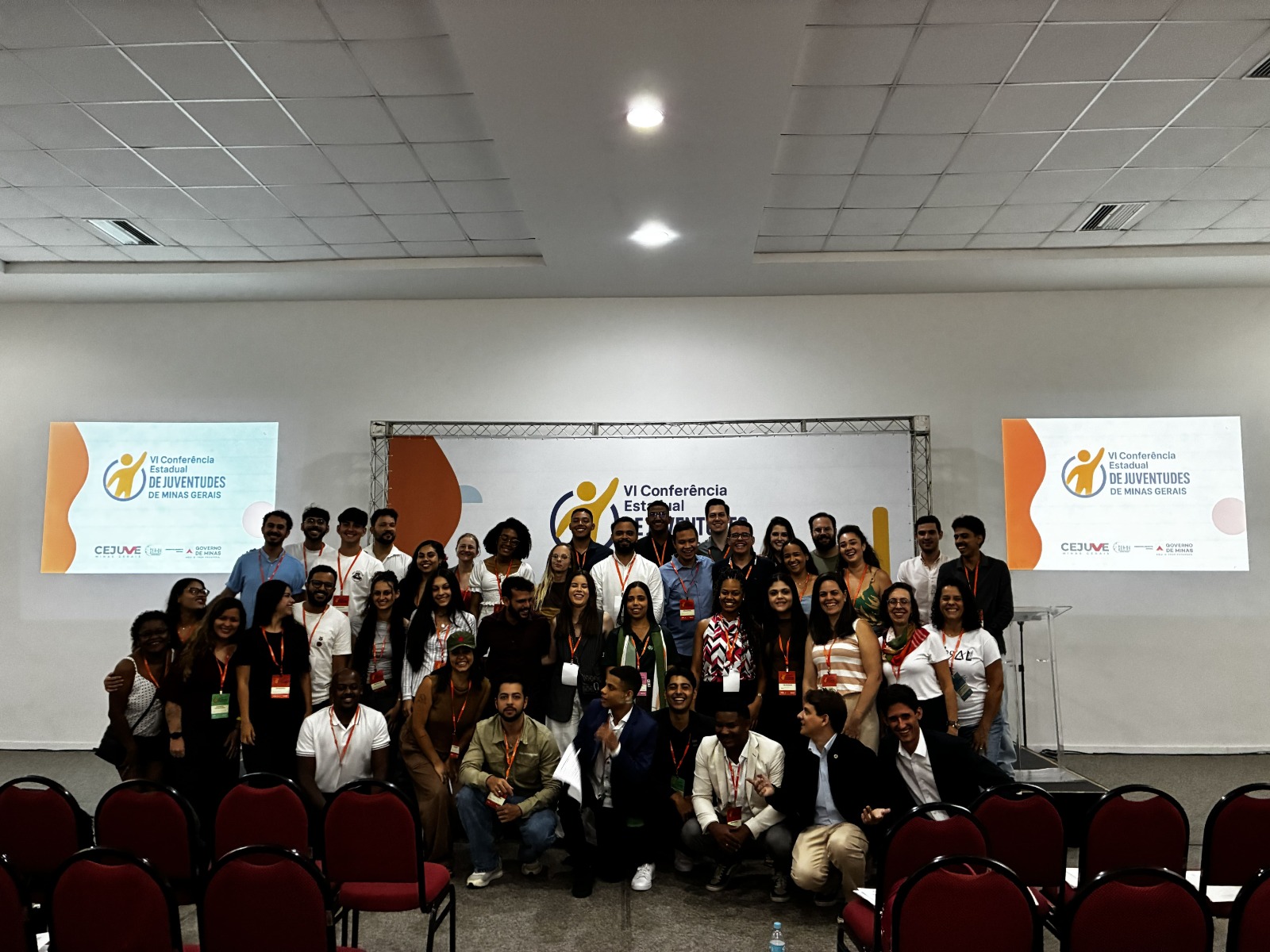 Jovens mineiros apresentam propostas na 6ª Conferência Estadual das Juventudes, realizada pelo Governo de Minas
