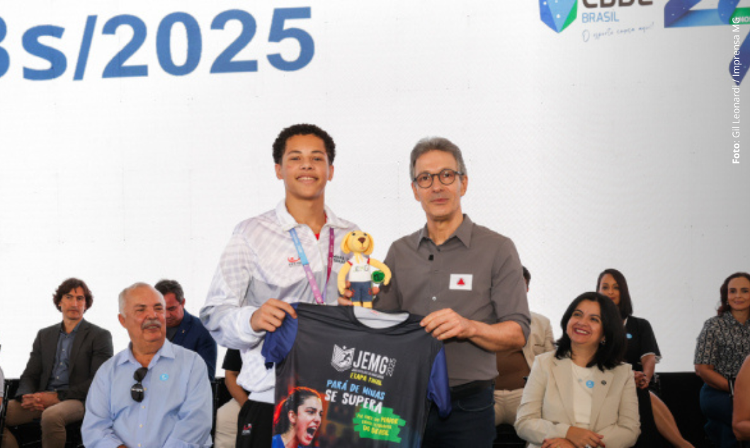 Minas Gerais lança os Jogos Escolares Brasileiros de 2025