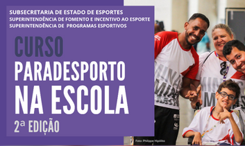 Observatório do Esporte oferece segunda edição de curso sobre paradesporto escolar