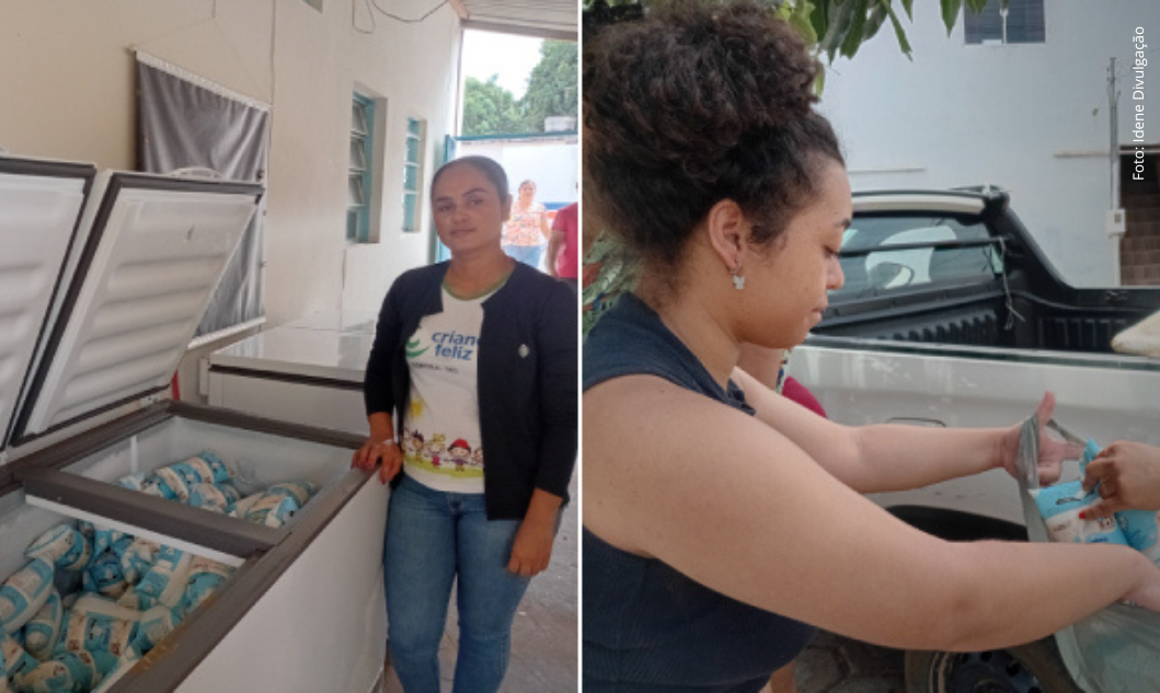 Programa Leite para Primeira Infância ultrapassa 1,2 milhão de litros distribuídos