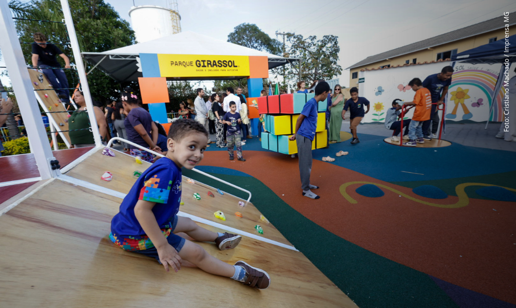 Parque multissensorial promove inclusão e cidadania para crianças com deficiência em 16 municípios