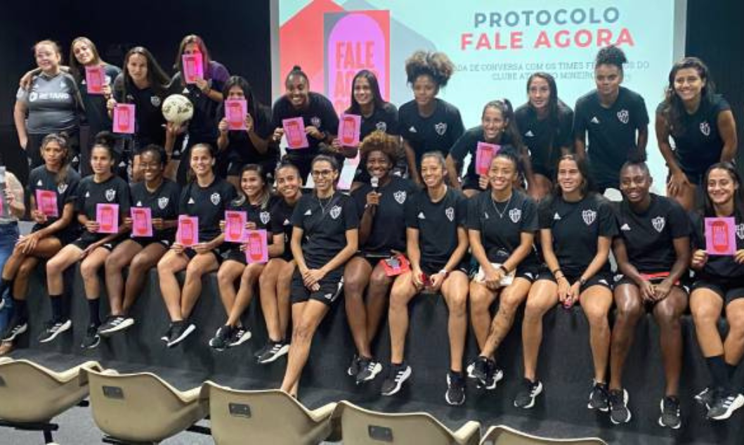 Fale Agora nos estádios: Governo de Minas qualifica times de futebol no combate à violência contra mulher