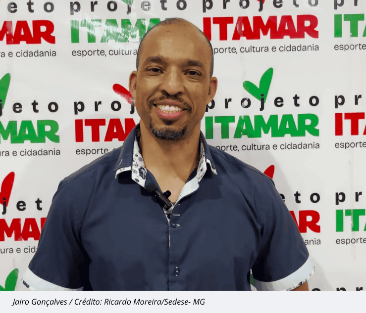 Jairo Gonçalves aluno do Comunidade Empreendedora Turma de Tranças 2