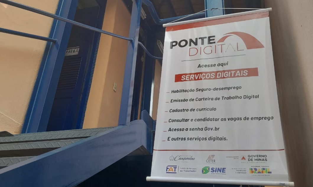 Sedese inaugura projeto Ponte Digital em Caxambu e amplia apoio aos trabalhadores mineiros