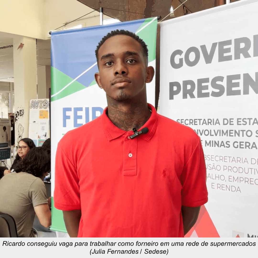 feriao emrpego 2025 Julia Fernandes SedeseMG