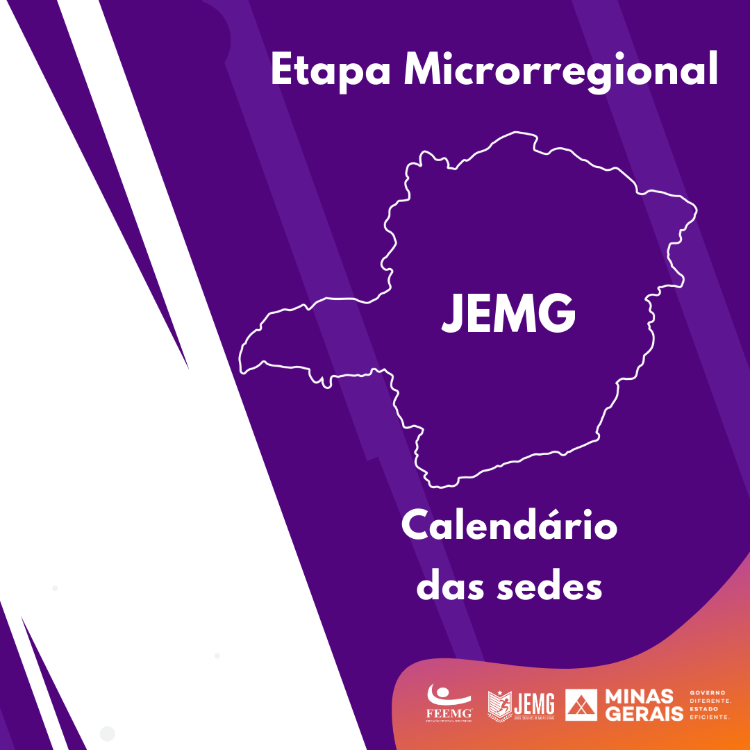 Divulgado calendário das etapas microrregionais do Jogos Escolares de Minas Gerais