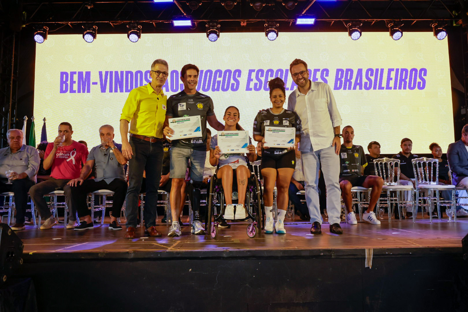 Governo de Minas recebe delegações dos Jogos Escolares Brasileiros 2025 em Uberlândia