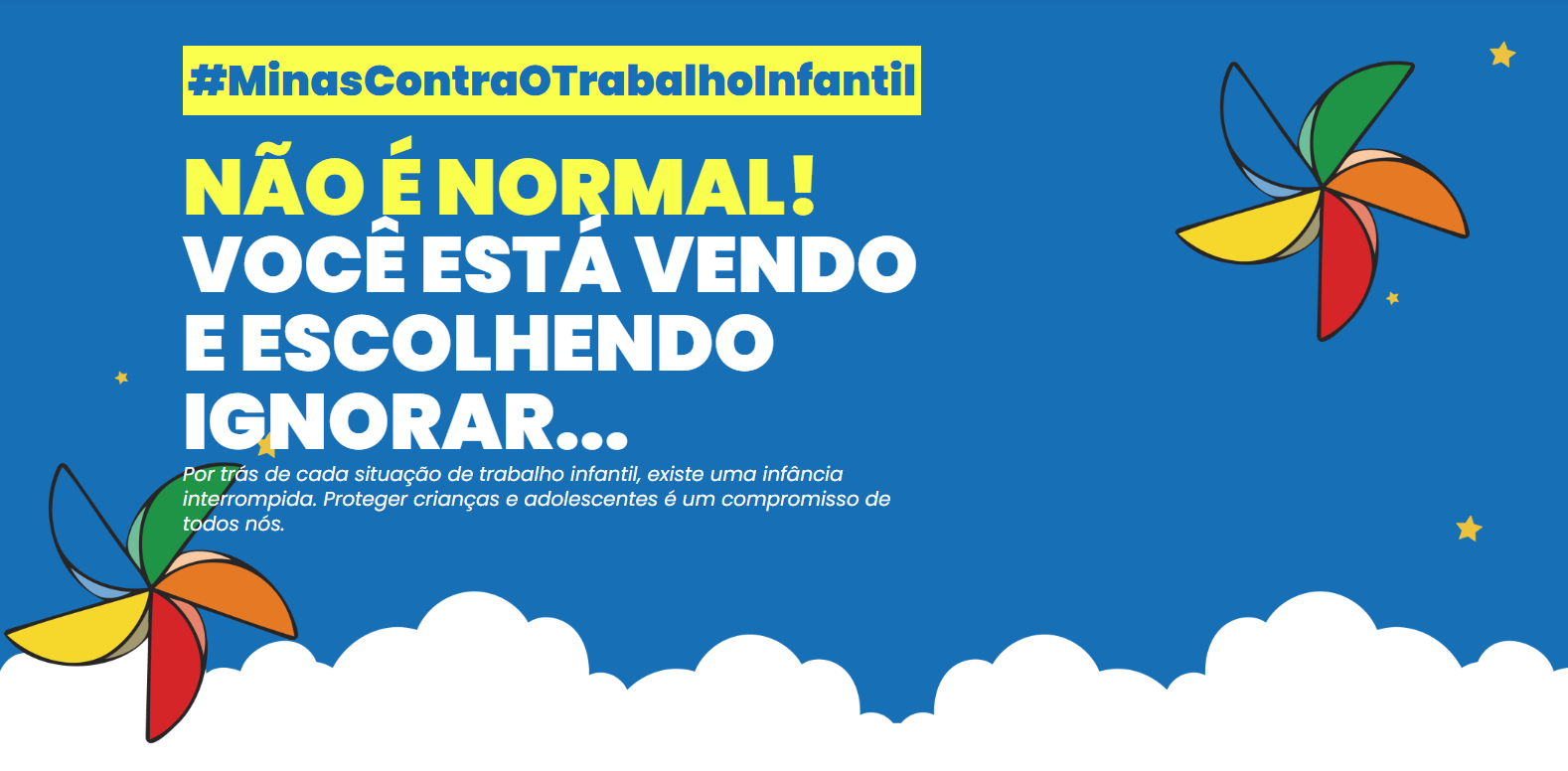 Sedese intensifica combate ao trabalho infantil com campanha, oficinas regionais e seminário estadual 