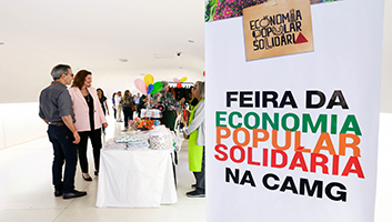 Governador visita 50ª edição da Feira da Economia Popular Solidária na Cidade Administrativa 