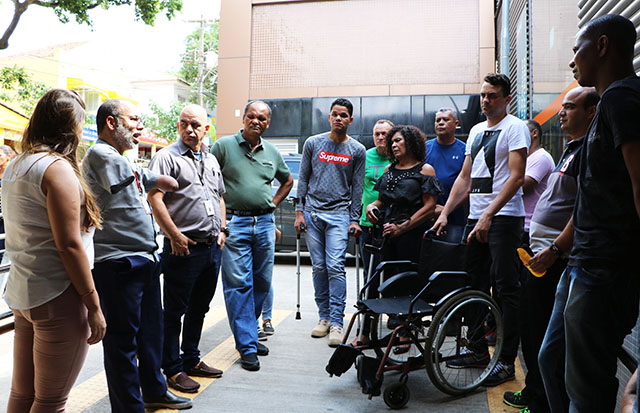 Curso capacita operadores do transporte metropolitano para atendimento às pessoas com deficiência