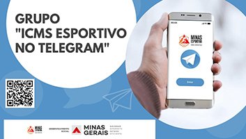 Sedese usa o Telegram para ampliar a comunicação entre estado e comunidade esportiva mineira
