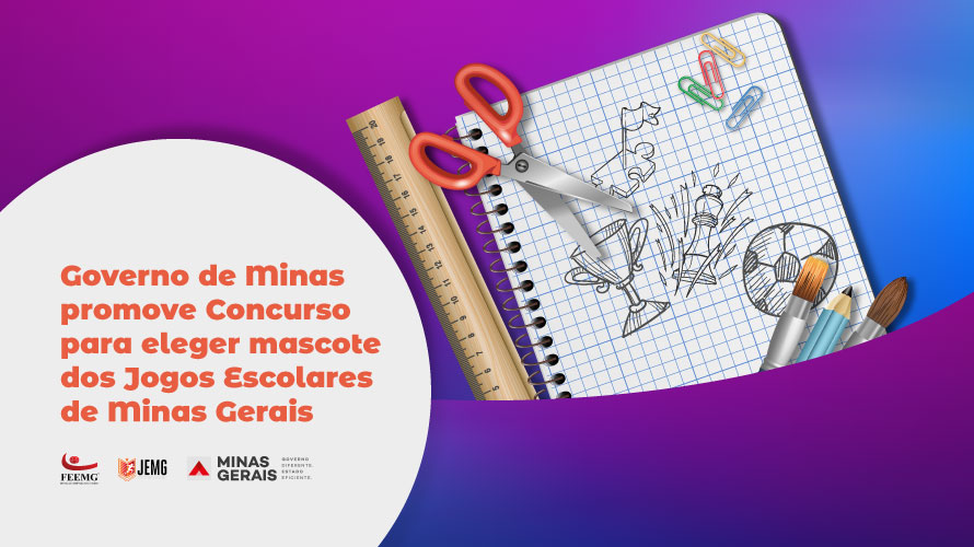Governo de Minas promove Concurso para eleger mascote dos Jogos Escolares de Minas Gerais